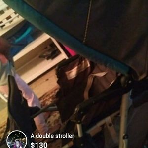 A double stroller